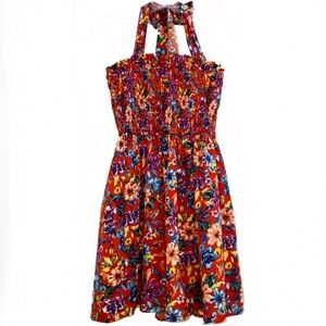 BOG Floral smocked sun dress